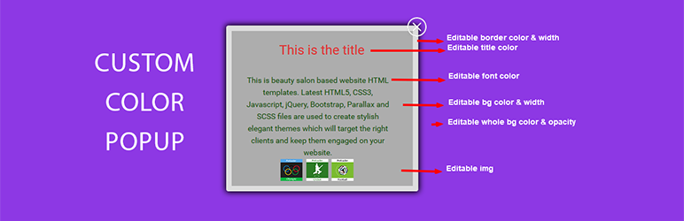 Welcome Popup
