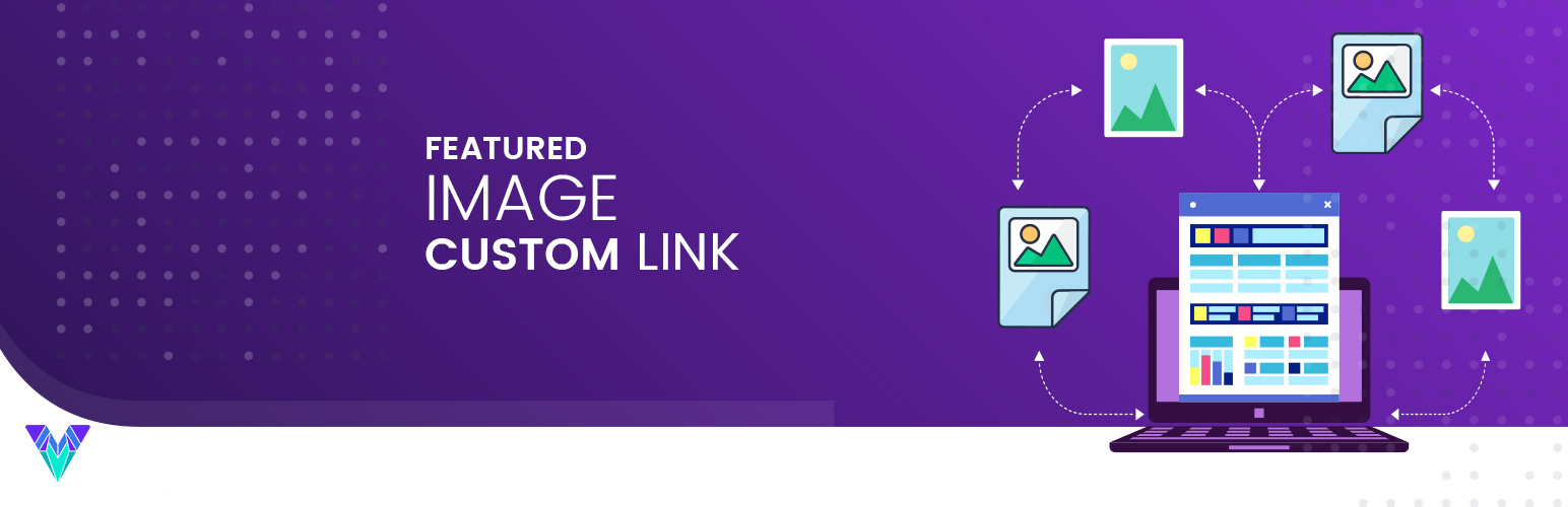 Add Featured Image Custom Link