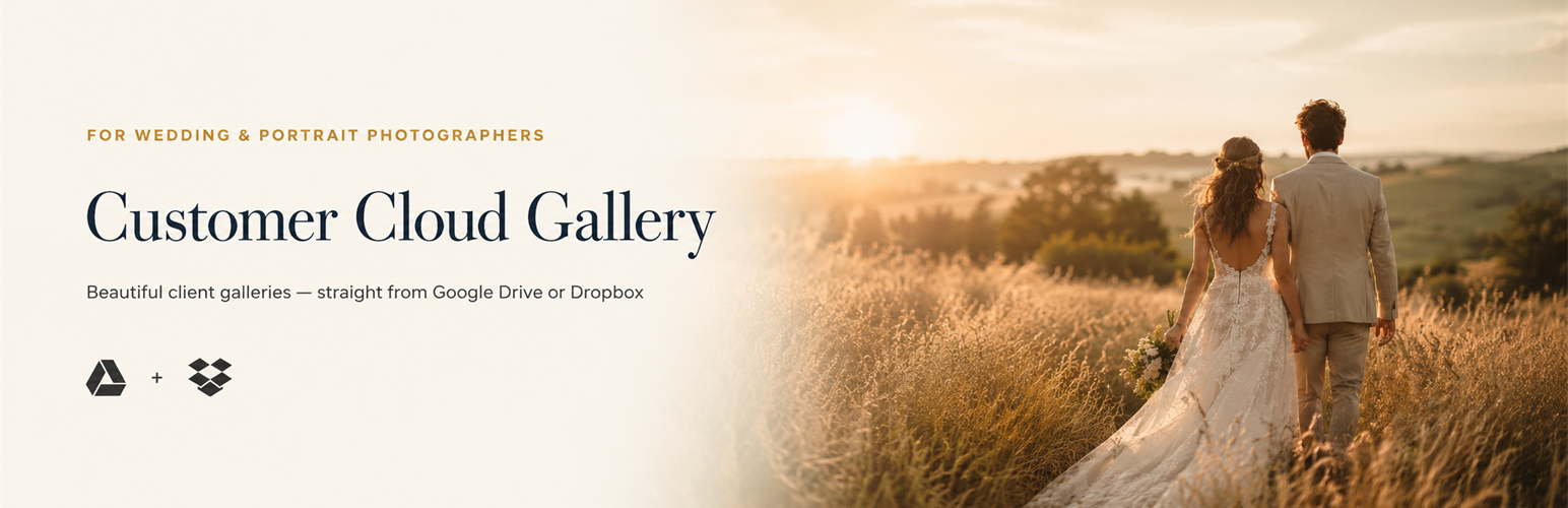 Customer Cloud Gallery – Google Drive & Dropbox Image Gallery