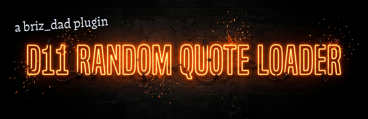 D11 Random Quote Loader