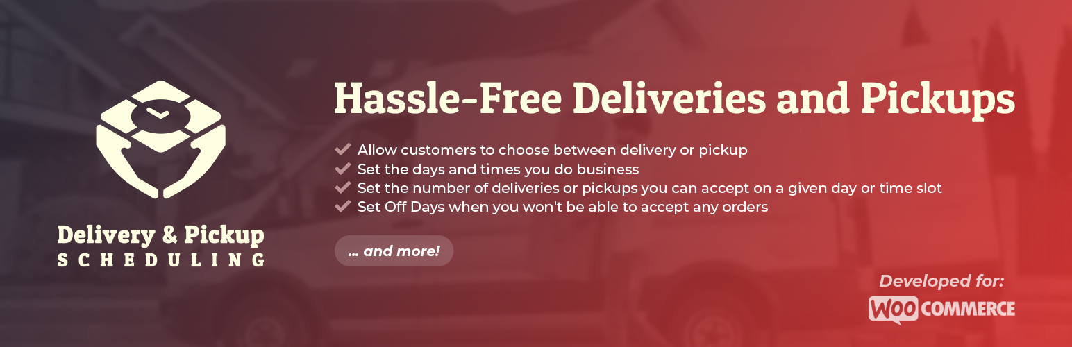 Chwazi – Delivery & Pickup Scheduling for WooCommerce