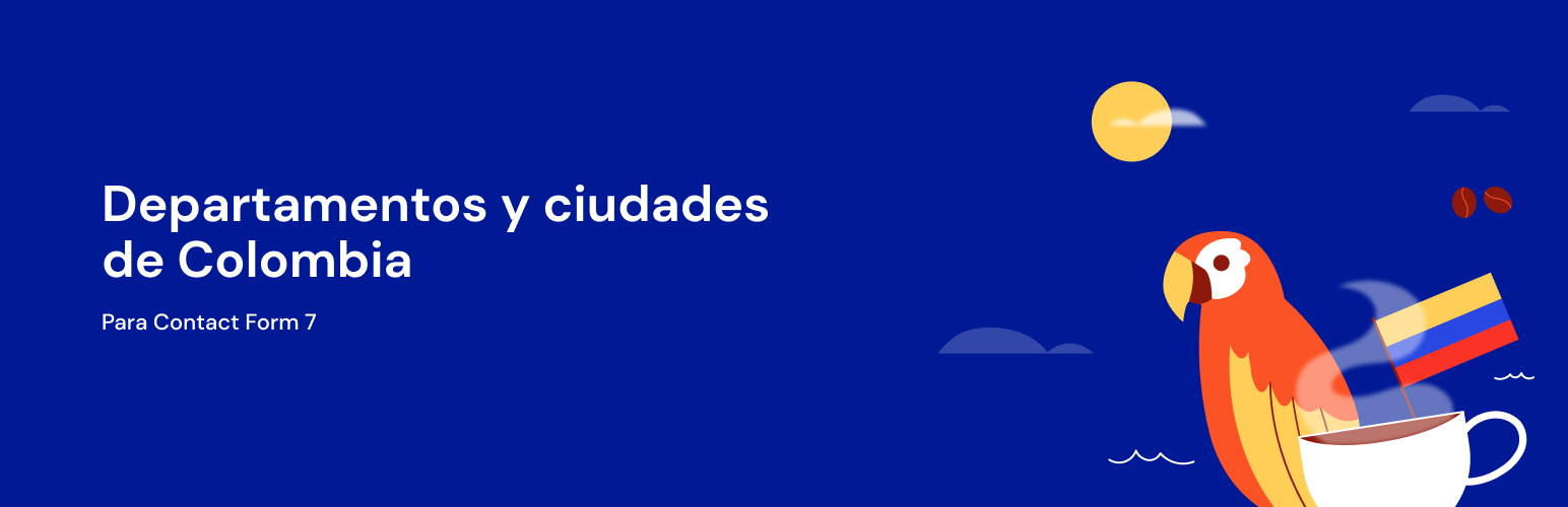Departamentos y Ciudades de Colombia para Contact Form 7