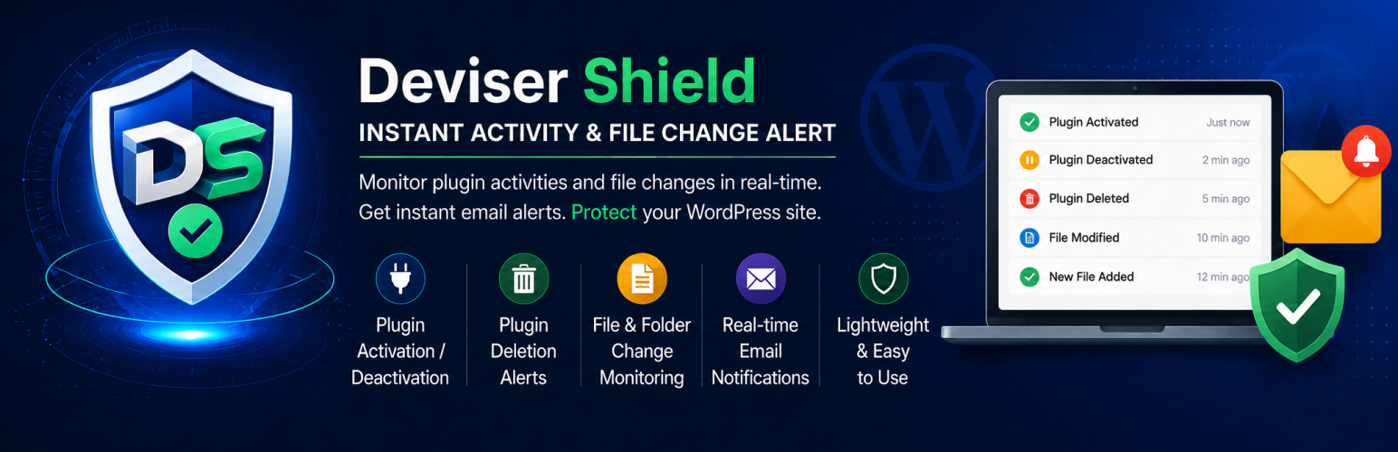 Deviser Shield – Instant Activity & File Change Alert