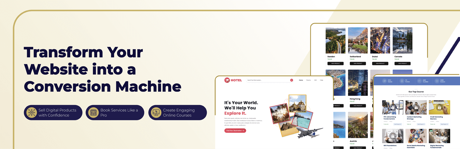 DigiCommerce – Conversion-Focused Digital Sales Platform