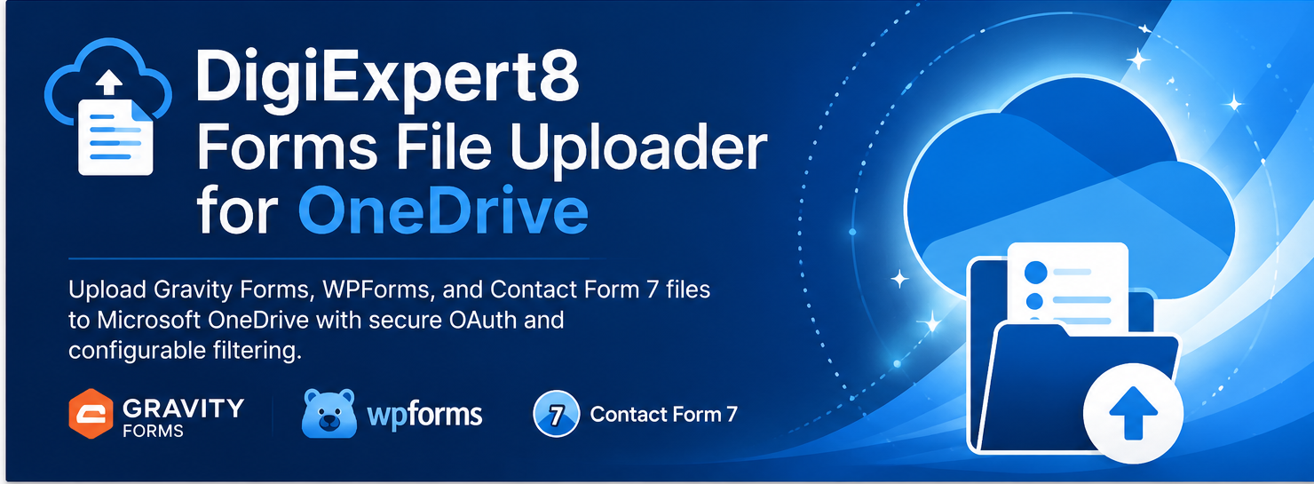 DigiExpert8 Forms File Uploader for OneDrive