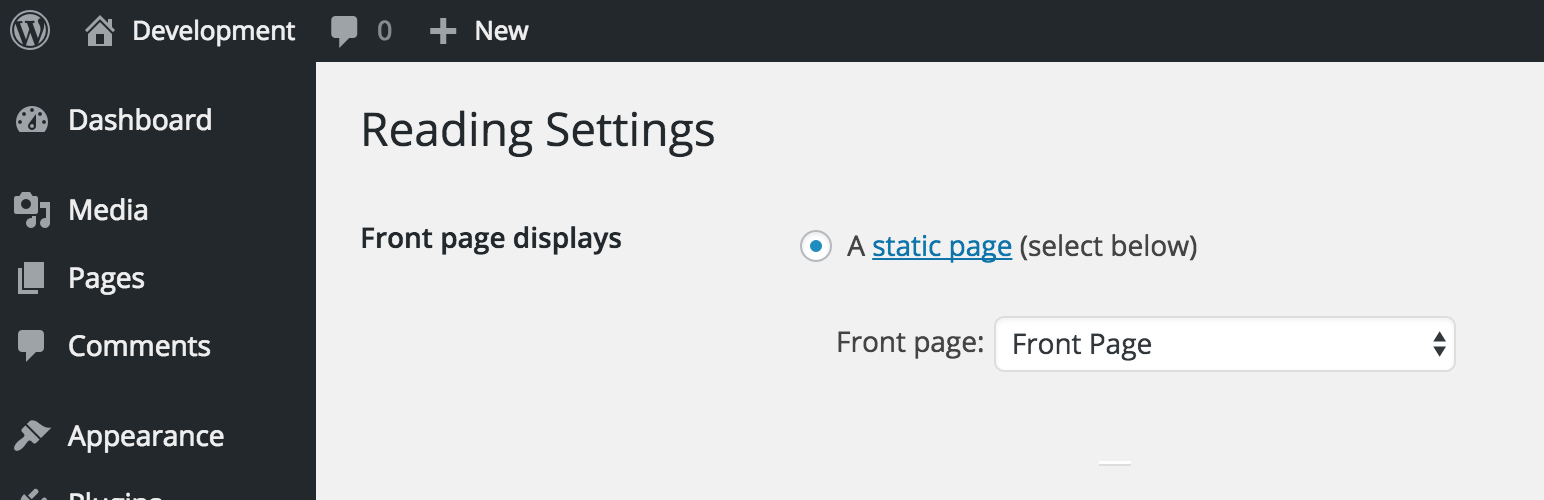Disable Blog