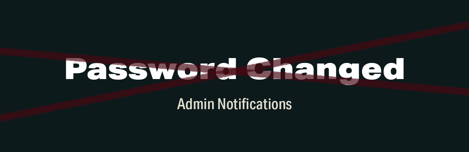 Disable Password Changed Admin Email