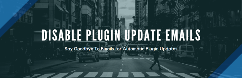 Disable Plugin Update Emails