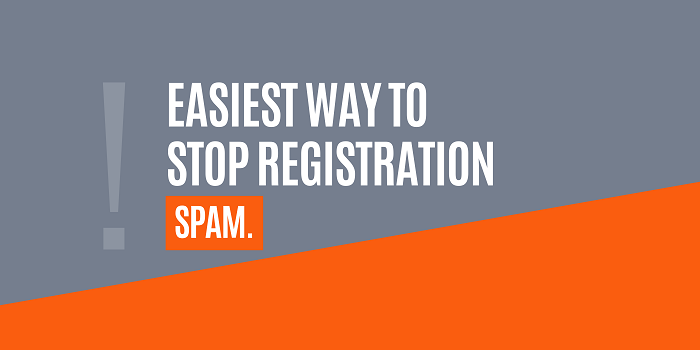 Disable WP Registration Page Spam