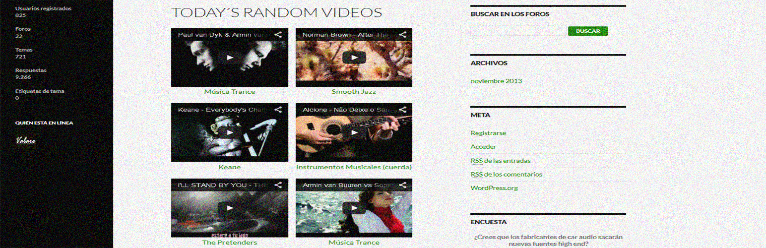 Display Embedded Videos by D.Biota
