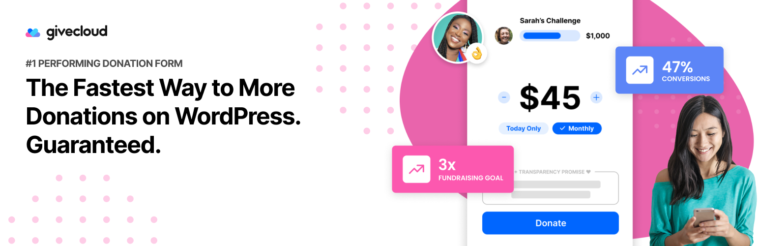 Donation Forms WP by Givecloud