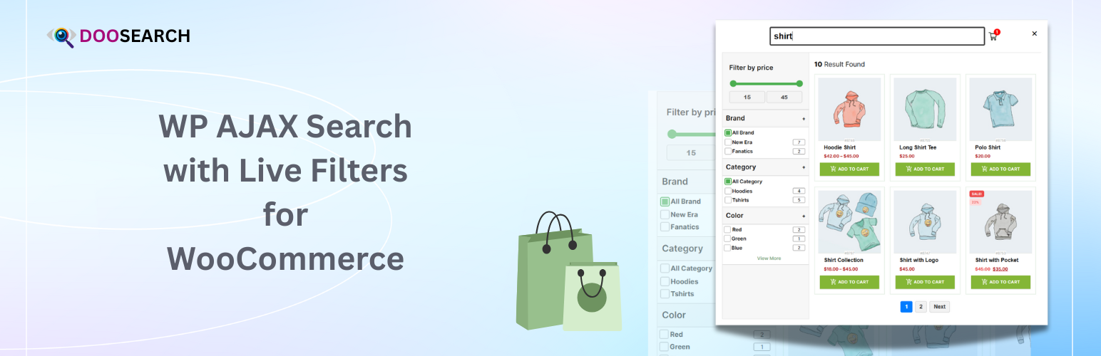 DooSearch – Ajax Search & Filters for WooCommerce