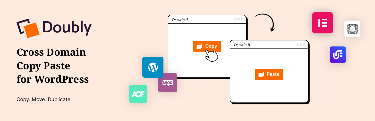 Doubly – Cross Domain Copy Paste for WordPress