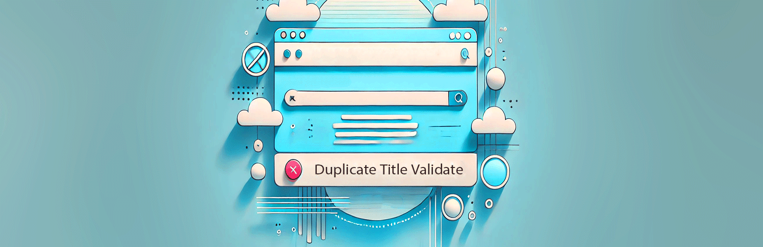 Duplicate Title Validator