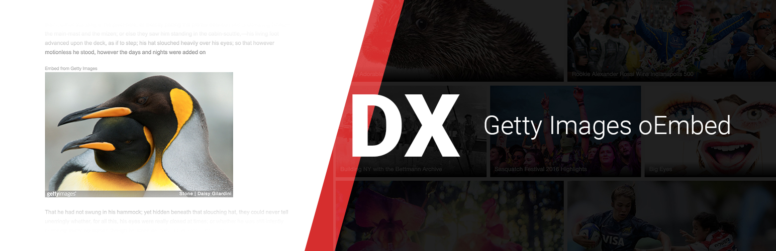 DX oEmbed for Getty Images