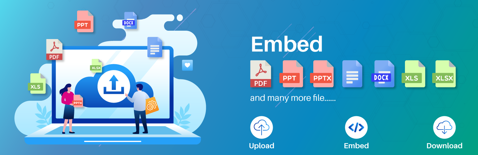 Easy Document Embedder – Embed Word, excel, Powerpoint, Pdf file and more..