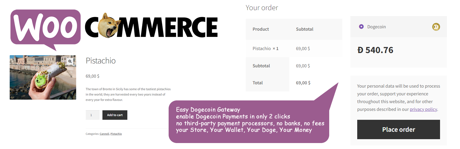 Easy Dogecoin Gateway