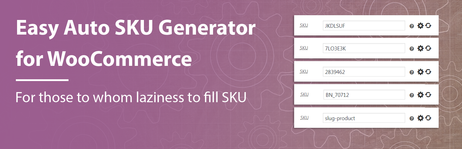 Easy Auto SKU Generator for WooCommerce