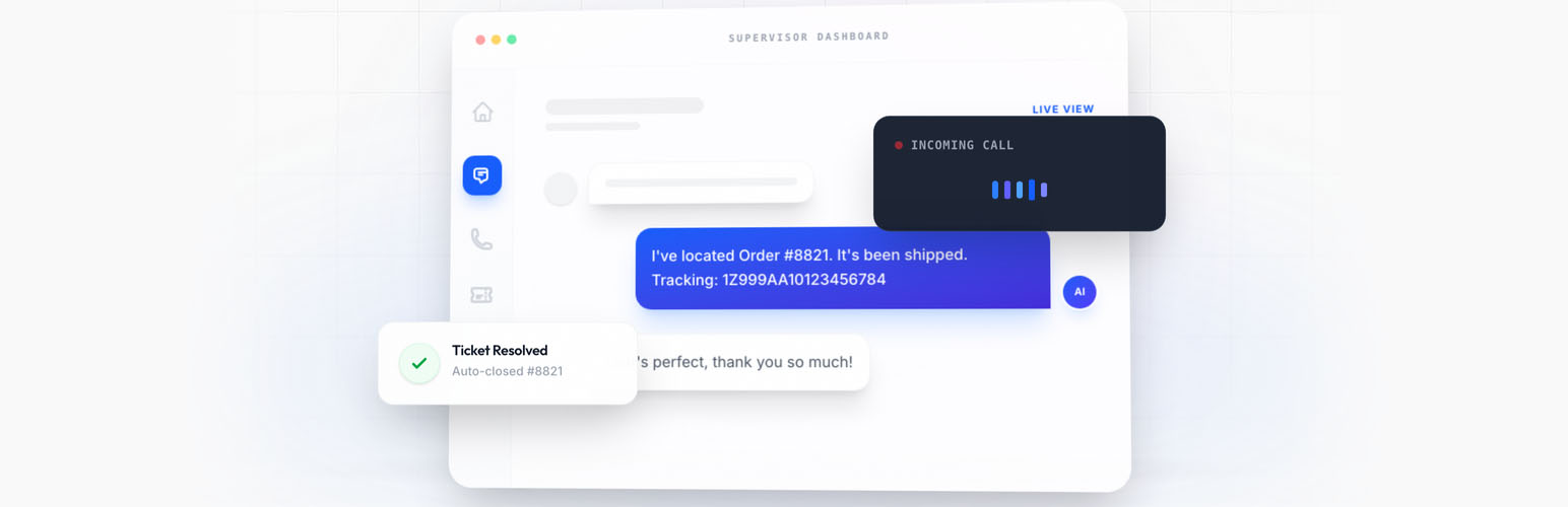 AI Chatbot & Helpdesk Agent for WooCommerce by Egentify