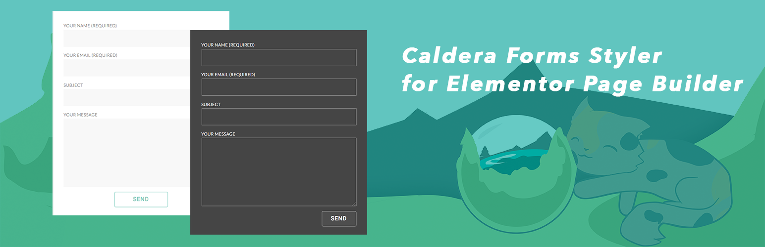 Caldera Forms styler for Elementor Page Builder