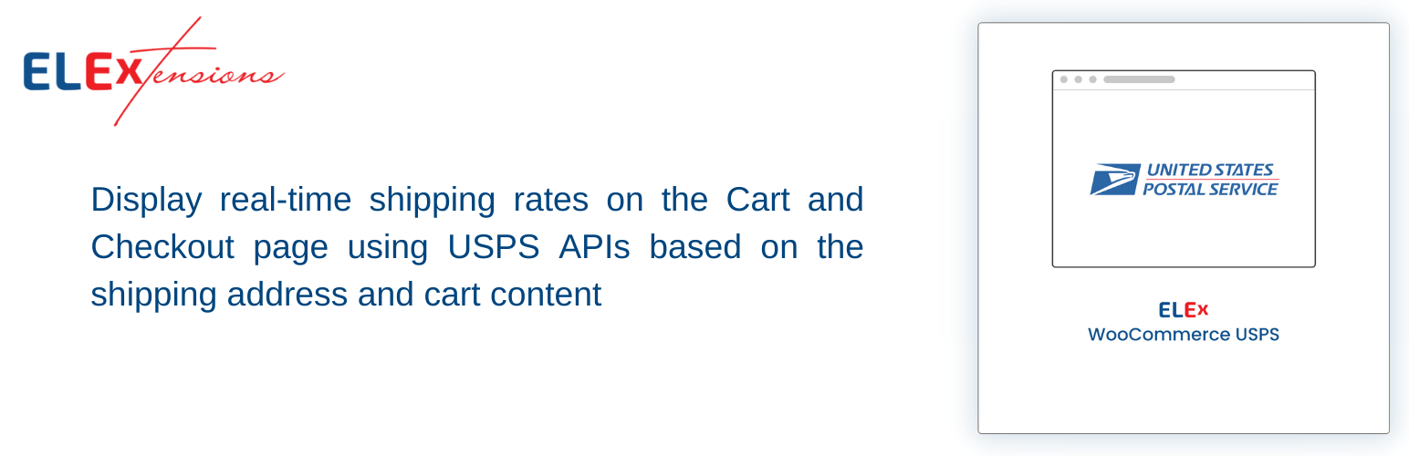ELEX WooCommerce USPS Shipping Method