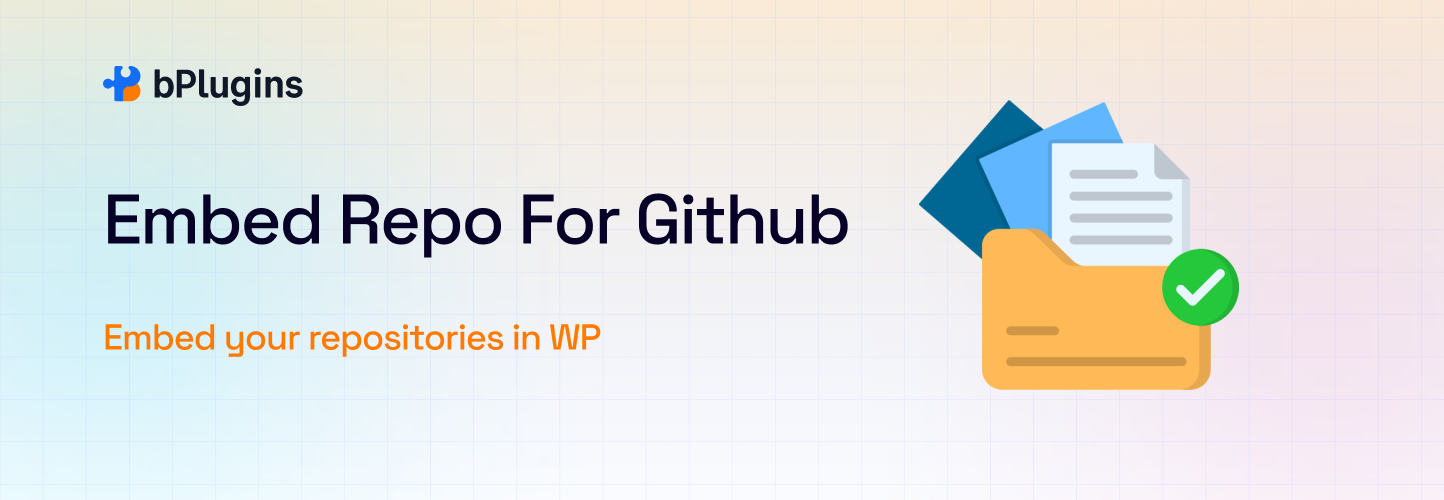 Embed Repo for GitHub – Display Code Repositories in Posts and Pages