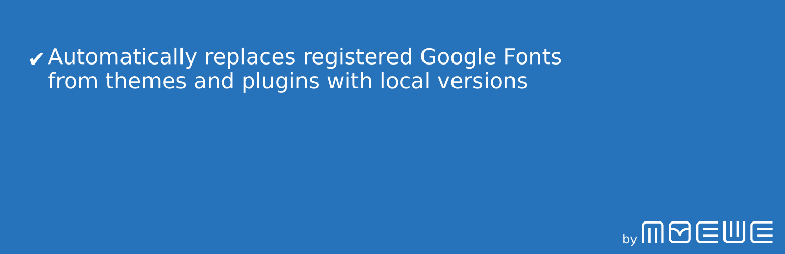 Embed Google Fonts