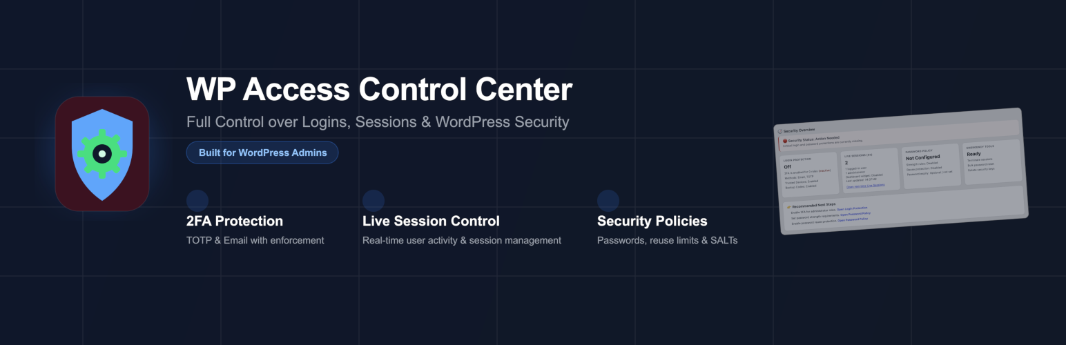 WP Access Control Center
