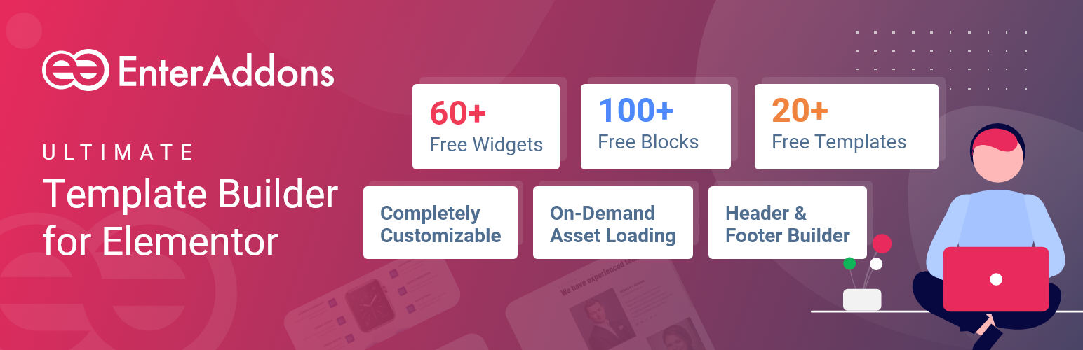 Enter Addons – Ultimate Template Builder for Elementor