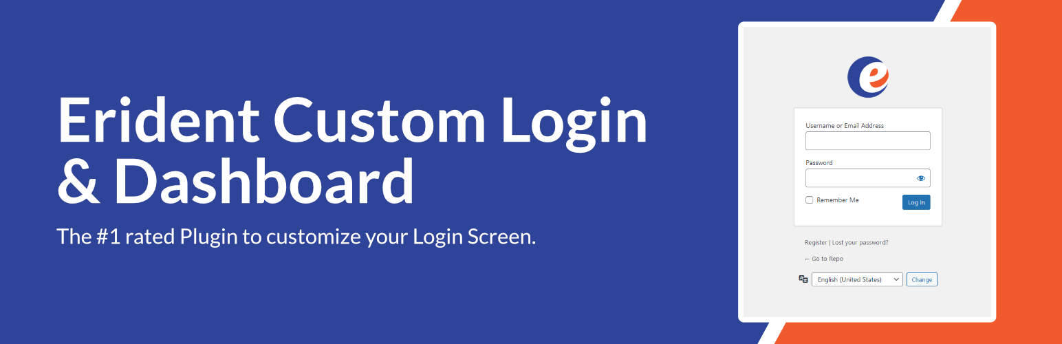 Erident Custom Login and Dashboard