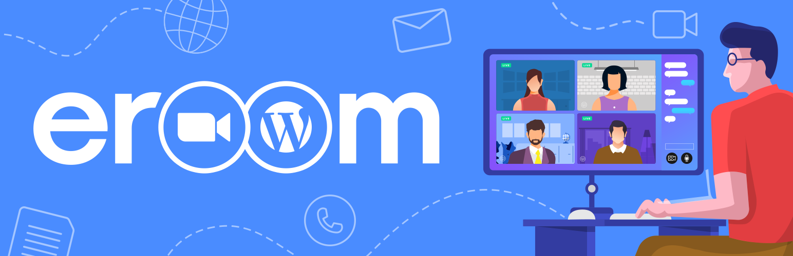 eRoom – Webinar & Meeting Plugin for Zoom, Google Meet, Microsoft Teams