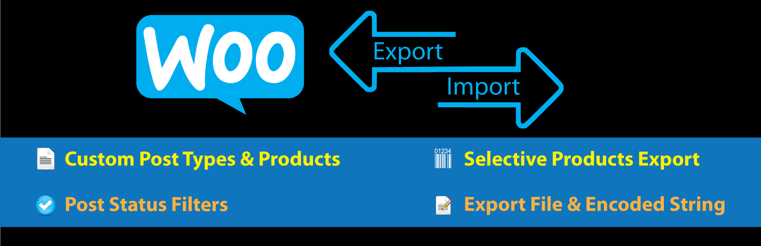 Export Import For WooCommerce