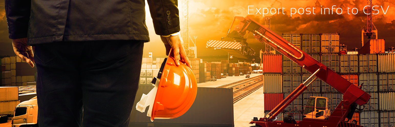 Export Post Info