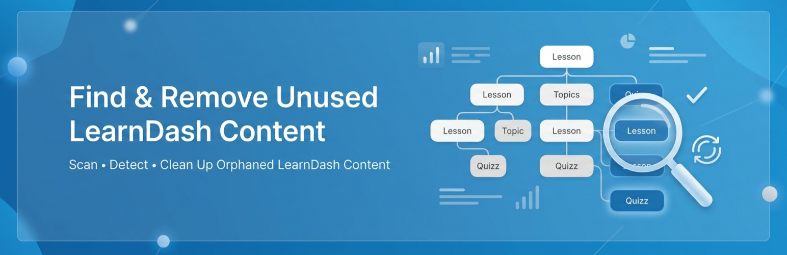 Find & Remove Unused LearnDash Content