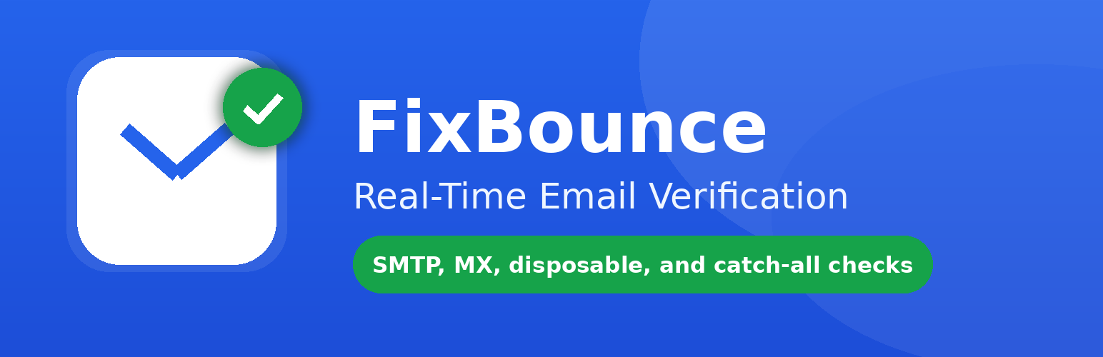 FixBounce Email Verifier