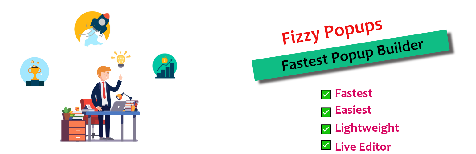 Fizzy Popups | Fastest Popups Builder (With Elementor Widget)