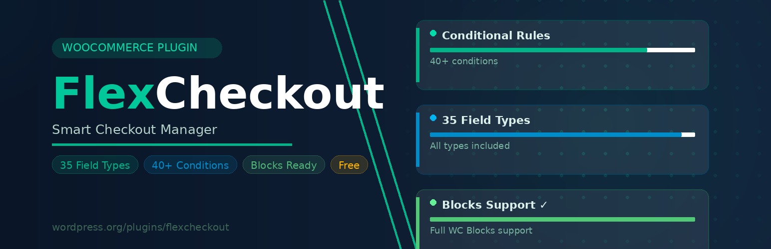 FlexCheckout – Smart Checkout Manager for WooCommerce