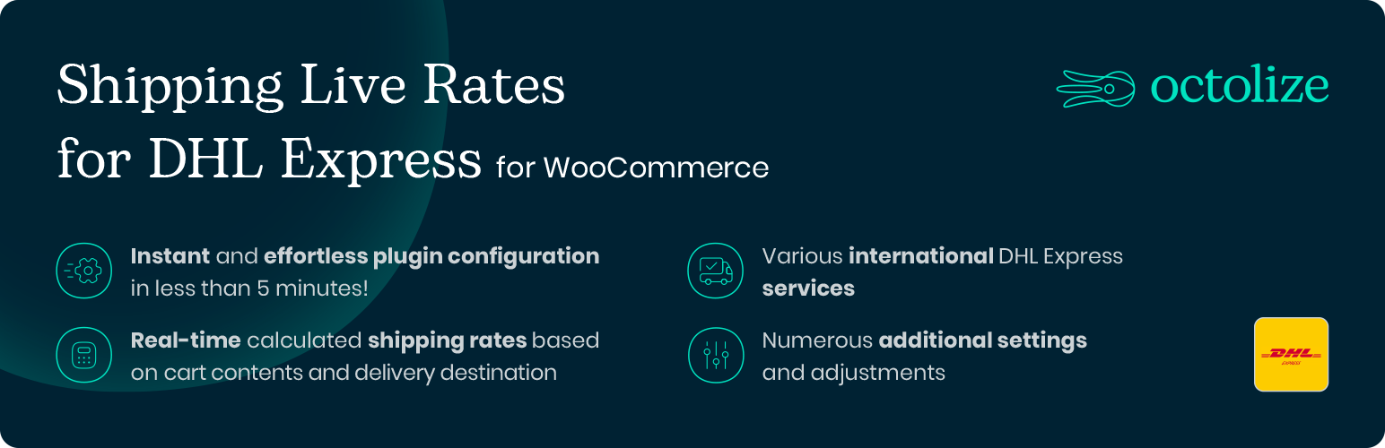 Shipping Live Rates for DHL Express for WooCommerce