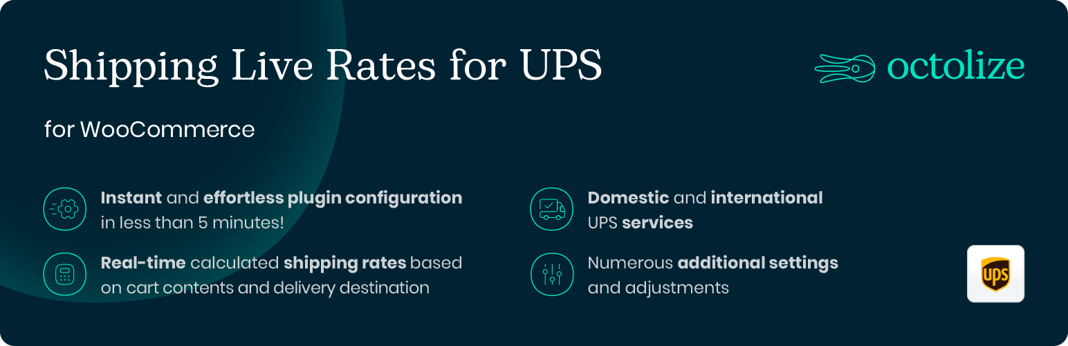 Shipping Live Rates and Access Points for UPS for WooCommerce