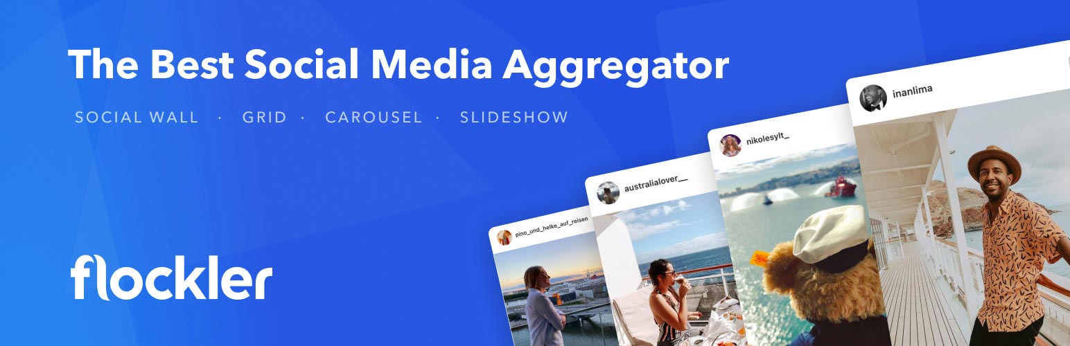 Flockler – Social Media Embeds for WordPress