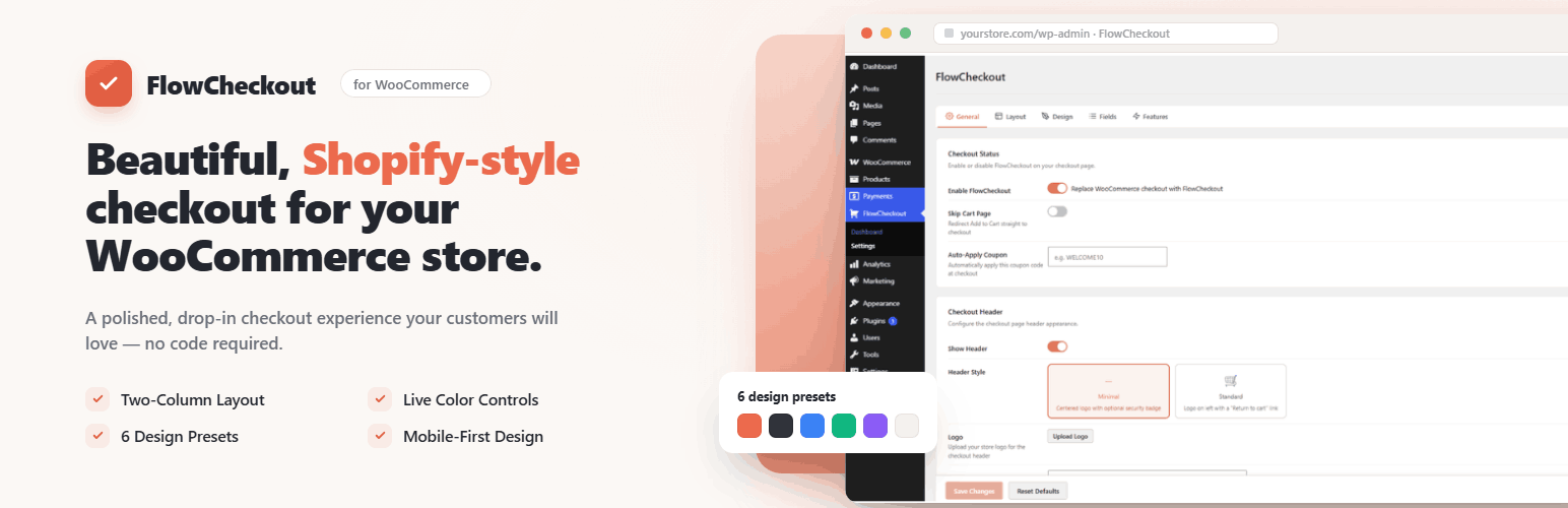 FlowCheckout for WooCommerce