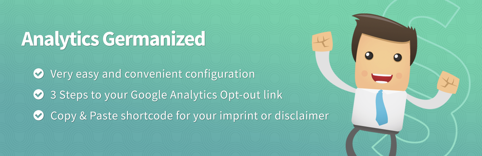 Analytics Germanized for Google Analytics (GDPR / DSGVO)