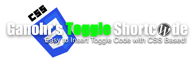Ganohrs Toggle Shortcode