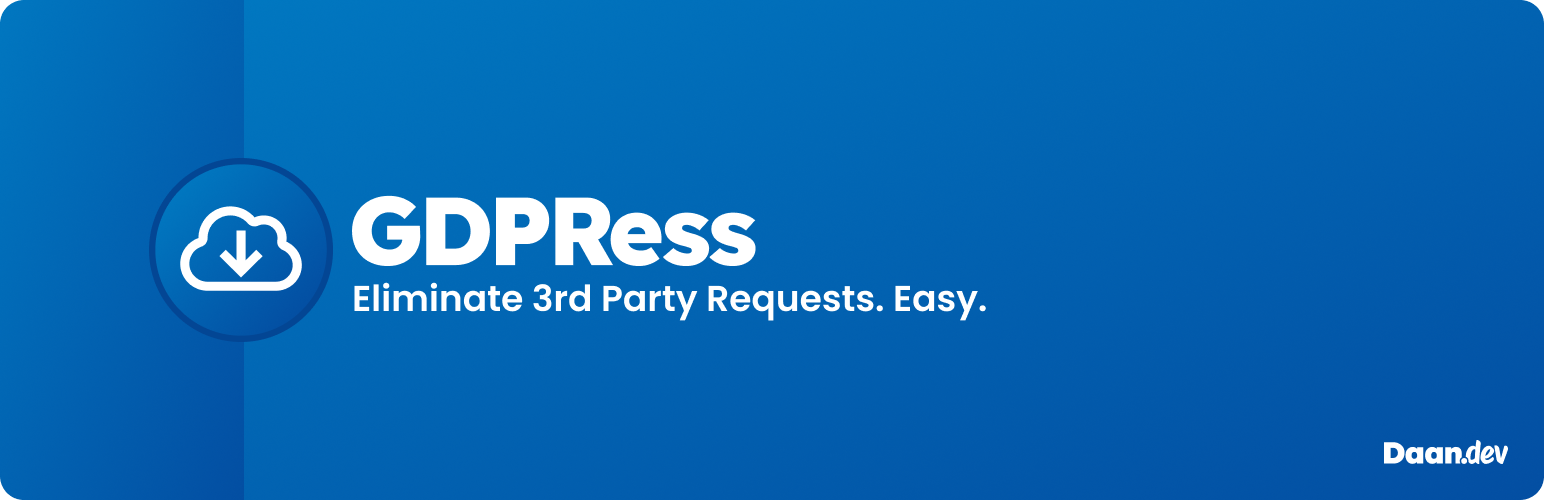 GDPRess | Eliminate external requests to increase GDPR compliance
