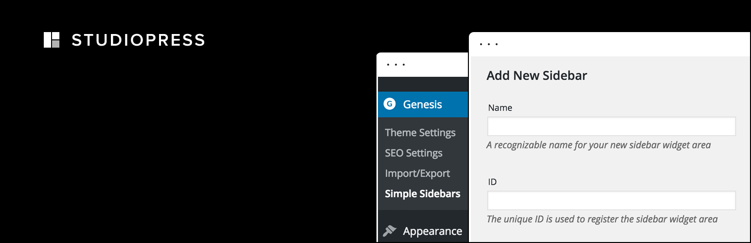 Genesis Simple Sidebars