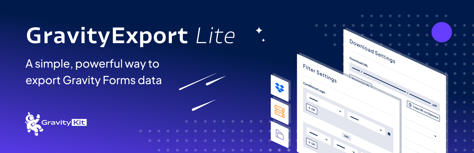GravityExport Lite for Gravity Forms