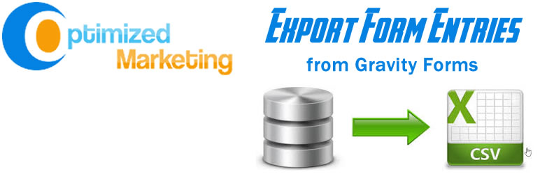 Gravity Forms Export Entries