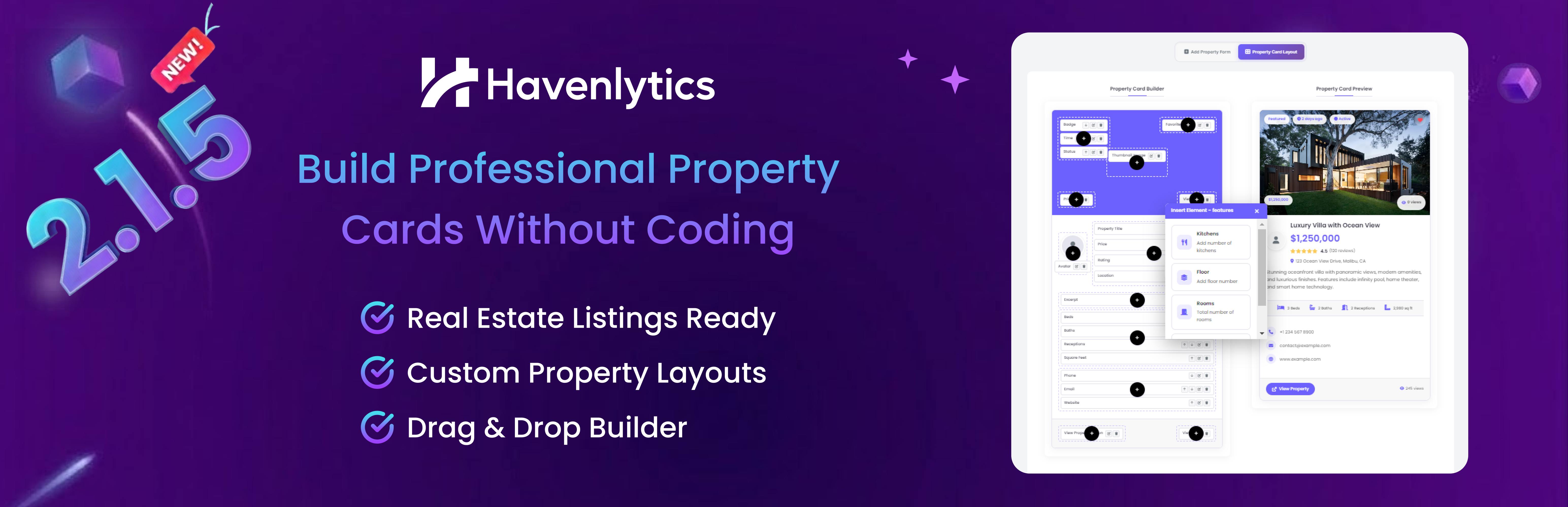 Havenlytics – WP Real Estate & Property Listings Directory