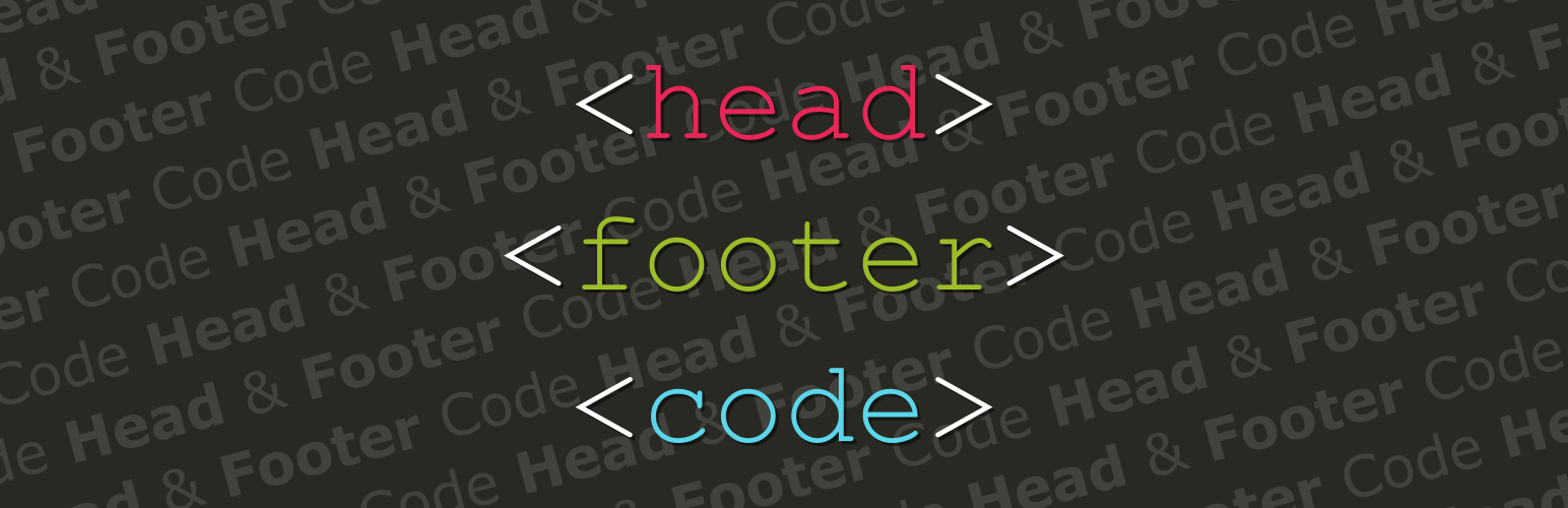 Head & Footer Code