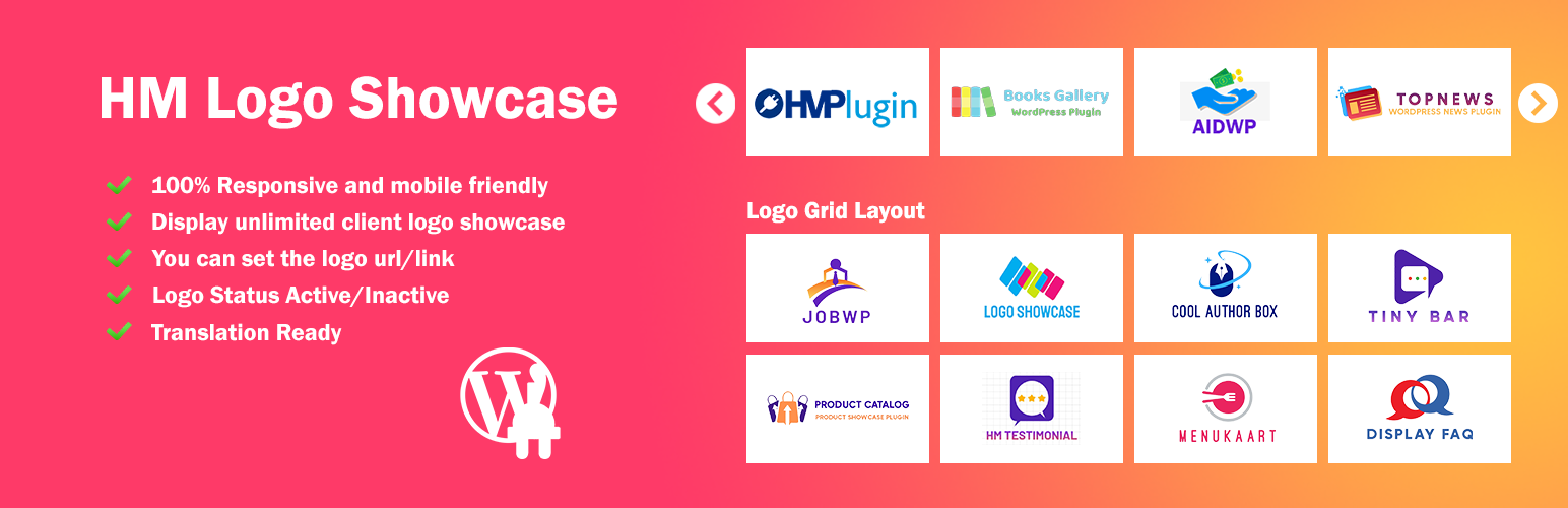 Logo Showcase with Logo Carousel, Logo Slider & Logo Grid
